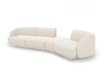 Modulinė sofa Micadoni Miley, smėlio spalvos