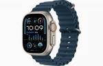 Apple Watch Ultra 2 GPS + Cellular, 49mm Titanium Case with Blue Ocean Band MREG3EL/A