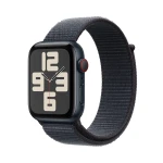 Apple Watch SE GPS + Cellular 40mm Midnight Aluminium Case with Ink Sport Loop MXGA3ET/A