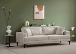 3 vietų sofa Astana 3 Seater - Ecru