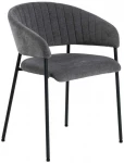Chair ANN with armrests, pilkas