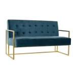 Sofa DKD Home Decor, mėlyna, 128 x 70 x 76 cm