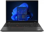 Nešiojamas kompiuteris Lenovo ThinkPad T16 Ryzen™ 5 PRO 6650U 256GB SSD 16GB 16" WUXGA (1920x1200) IPS WIN11 Pro THUNDER Juodas Backlit Keyboard FP Reader. 3 Year Manufacturer Garantija