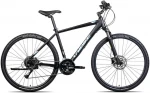 Dviratis Unibike Flash GTS 2024 juodas-19" (Dydis: 19")