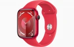 Apple Watch Series 9 GPS + Cellular 41mm (PRODUCT)RED Aluminium Case with (PRODUCT)RED Sport Band - M/L -MRY83ET/A