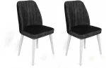 Kalune Design Kėdės rinkinys (2 vienetai) Alfa-497 V2