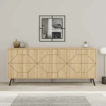 TV staliukas Kalune Design Konsolė Dune 183 - Oak