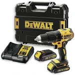 DeWalt DCD778S2T-QW 18V XR BEŠEPETĖLINIS KOMPAKTIŠKAS GRĘŽTUVAS - 2 X 1,5AH