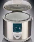 Ryžių virimo puodas Gastroback Rice cooker 42507 Inox/ Baltas, 450 W, Capacity 3 L, Number of baskets 2