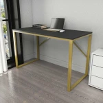 Kalune Design Darbo stalas Layton - Gold, Anthracite