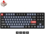 Keychron K8 Pro RGB Wireless - US išdėstymas - Gateron Raudona Switches - Belaidė Žaidimų Klaviatūra