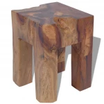 Kėdutė, masyvi tikmedžio mediena, 30x30x40 cm