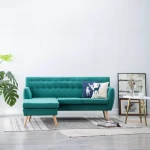 Sofa, 171,5x138x81,5 cm, žalia
