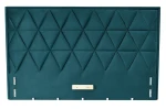 Lova MODULO W5 headboard - dark žalias Monolith 37