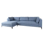 Kampinė sofa Bria, mėlyna