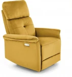 Fotelis SEMIR leisure chair, mustard