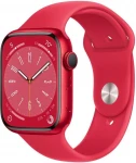 Apple Watch Series 8 GPS 45mm (PRODUCT)RED Aluminium Case ,(PRODUCT)RED Sport Band - MNP43EL/A LV-EE