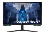 LCD monitorius|SAMSUNG|S32BG750NU|32"|Gaming/4K/Curved|Panel VA|3840x2160|16:9|165Hz|1 ms|Pasukamas|Pasukamas|Reguliuojamas aukštis|Pakreipimas|Spalva Juodas|LS32BG750NUXEN