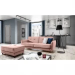 Sofa NORE Bellis, šviesiai rožinė
