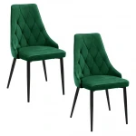 2-ių kėdžių komplektas Akord SJ.054, žalias