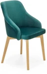 TOLEDO 2 chair, color: honey oak / MONOLITH 37