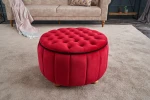 Pouffe Jasmin Puf - Red