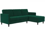 Trivietė sofa-lova Dorel Home Presley, žalia