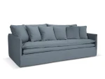 Sofa Micadoni Boho, 223x106x89 cm, pilka