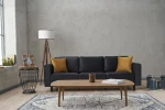 Kalune Design 3 vietų sofa Kale Velvet - Anthracite