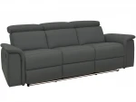 Trivietė sofa Loft Pareli, pilka