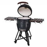 Kepsninė Kamado Euroliux E-21 BBQ, 130x73x122 cm, juoda