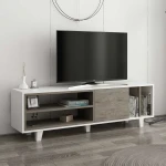 TV staliukas Kalune Design Televizoriaus stovas Rosmar - Baltas, Wenge