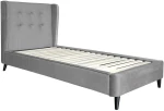 Lova ESTELLA 90 cm bed pilkas