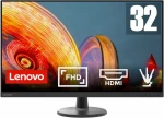 Monitorius Lenovo D32-40, 31.5'', VA, 1920 x 1080, 60 Hz, 4 ms