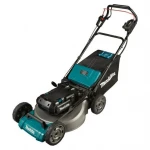 Makita LM001CZ Savaeigė akumuliatorinė vejapjovė 36V-40Vmax, BL-motor, 53cm, 4/1 (Pjovimas/Surinkimas/Mulčiavimas/Šoninis išmetimas) Metalinis korpusas, Be akumuliatorių ir kroviklio!