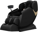 Fotelis Gold SOLARIA massage chair / heating function / colors: juodas / auksinis