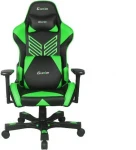 Clutch Chairz Žaidimų kėdė ClutchChairZ Crank “Onylight Edition” Premium Gaming Chair, Žalia
