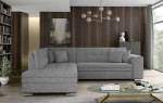 Kairinė kampinė sofa Pieretta, šviesiai pilka