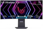 LG 39" ULTRAGEAR? OLED CURVED 21:9 GAMING MONITORIUS | WQHD 800R, 240HZ, 0.03MS (GTG), HDR400 TRUE Juodas