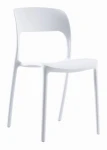 3-ių kėdžių komplektas Leobert Ipos, baltas
