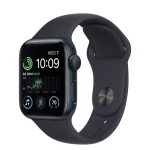 Apple Watch SE 2022 GPS 40mm Space Grey Aluminium Case with Midnight Sport Band MNJT3 EU