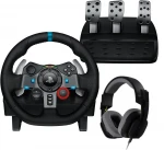 Logitech G29 DRIVING FORCE RACING WHEEL/BDL Baltas PS4/5 EMEA-914 G29+A10