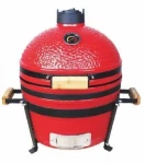 Kepsninė Kamado Euroliux AU-16M BBQ, 45x48x49 cm, raudona