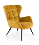 Fotelis TYRION l. chair, color: mustard