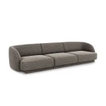 Sofa Miley, 259x85x74 cm, pilka