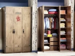 Kalune Design Spinta Pirate 3 Doors Wardrobe