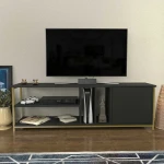 TV staliukas Kalune Design TV stalas Oneida - Gold, Anthracite