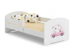 Lova ADRK Furniture Pepe Barrier Cat in a Car, 160x80 cm, balta