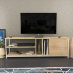 TV staliukas Kalune Design TV stalas Oneida - Baltas, Oak