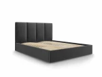 Lova Mazzini Beds Juniper 180x200cm, tamsiai pilka